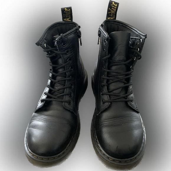 Dr. Martens Classic Matte Zavala Jr Combat Black size 3 - Picture 4 of 8